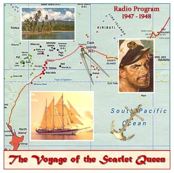 Voyage of the Scarlet Queen from Old Time Radio CD Artwork http://www.otrr.org