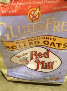 Oats make these gluten free